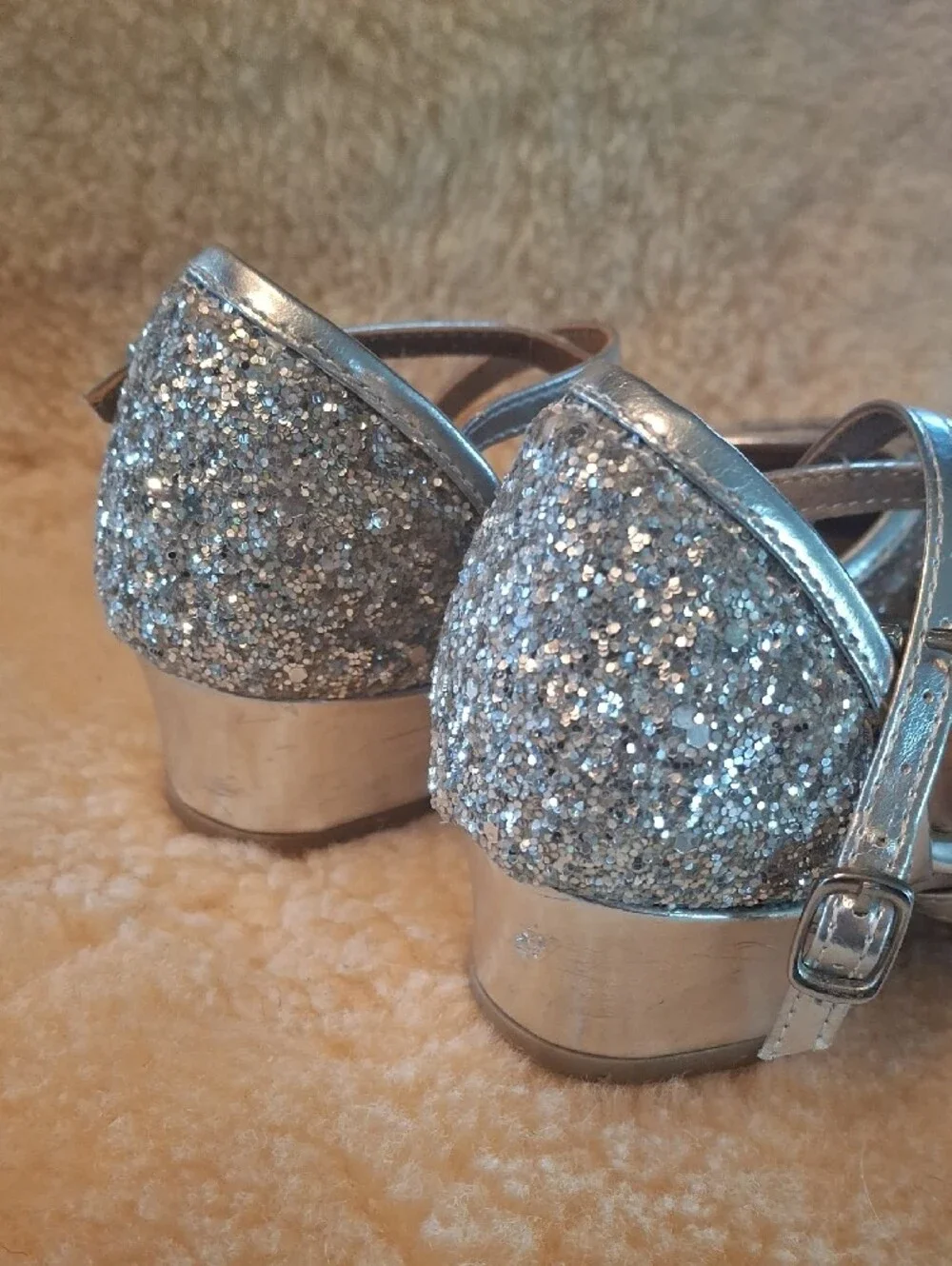 Abaowedding shiny silver